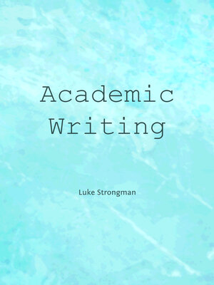 cover image of Academic Writing